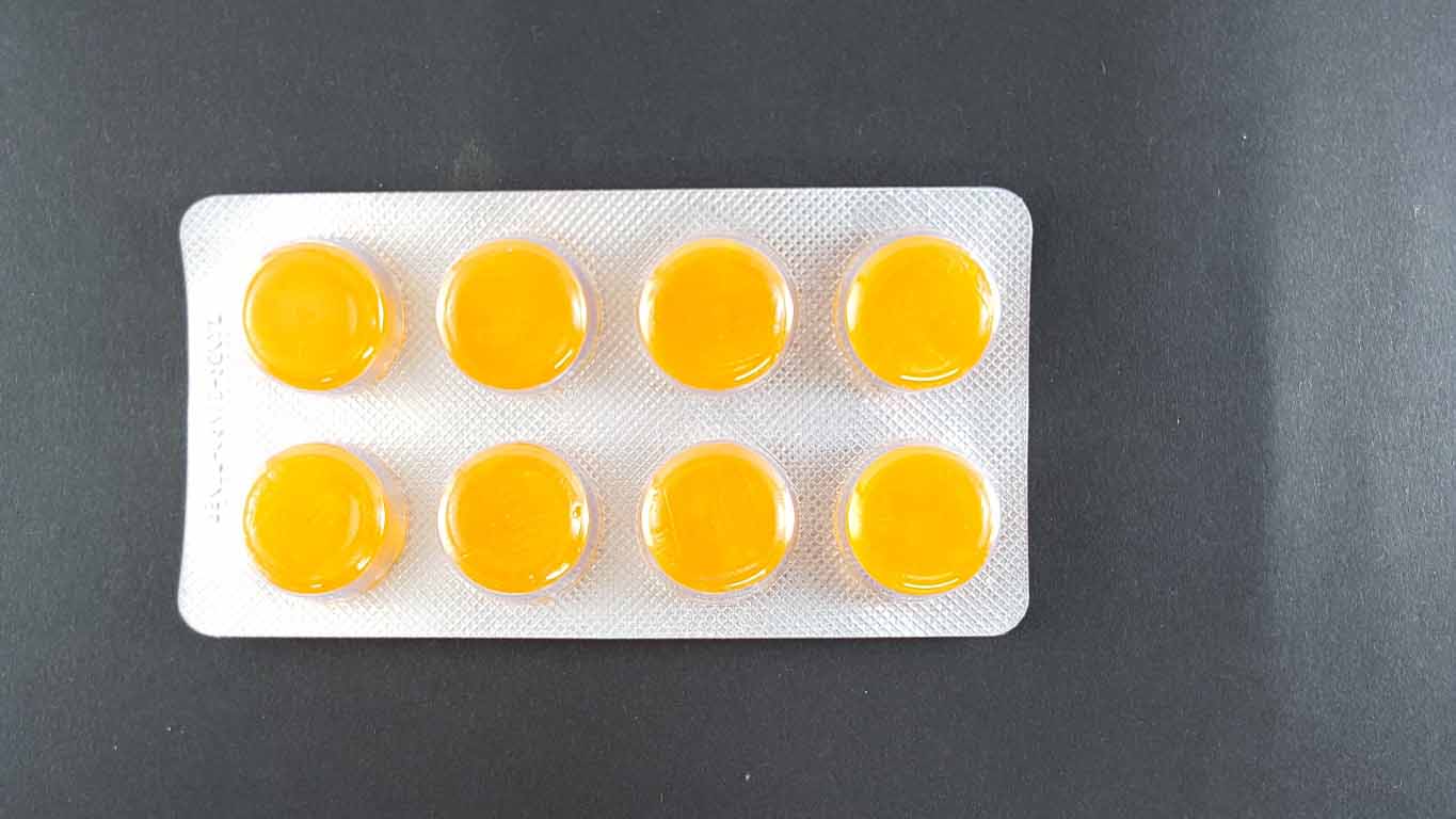8 Lozenges In A Blister
